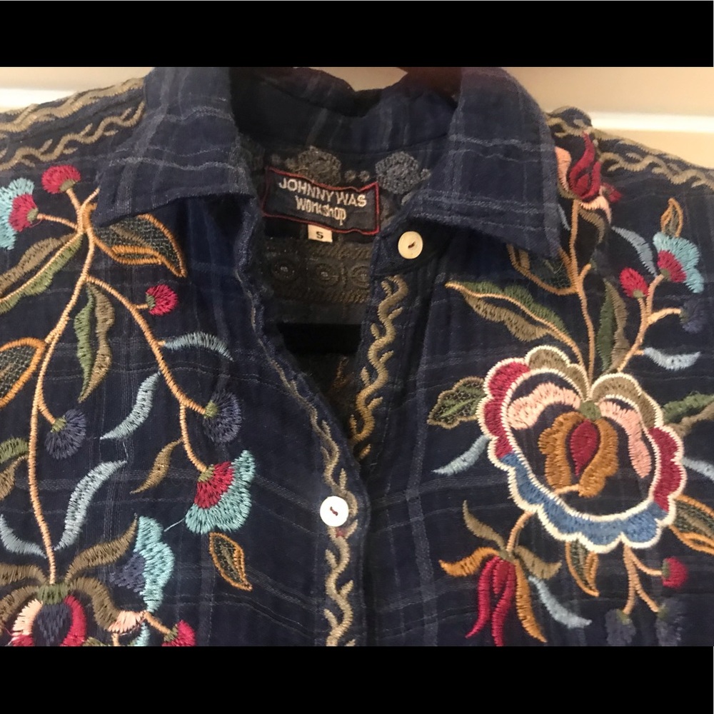Johnny Was long shirt tunic  🧵